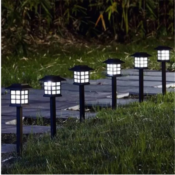 1 Pc Solar Pathway Lights Outdoor Color-changing Solar Landscape Pathway Light Waterproof Solar Garden Lights for Yard Decor - Image 6